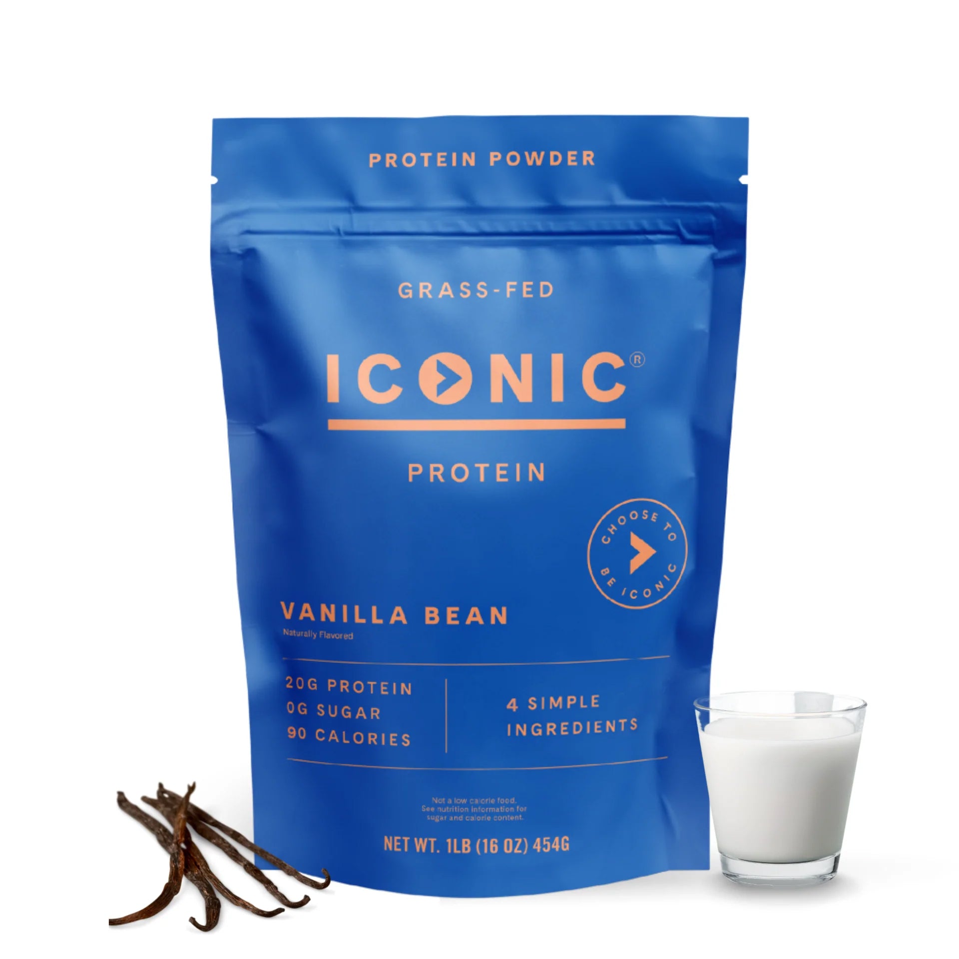 Iconic - Protein Drink RTD Vanilla Bean - 12 Bottle(s)